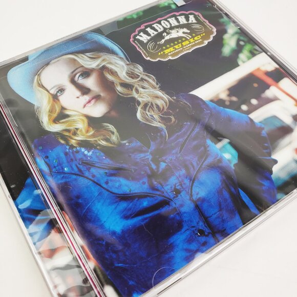 Madonna Music CD Album 2000 Y2K Sealed - Picture 7 of 9